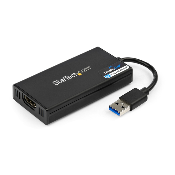 StarTech.com USB32HD4K Manuals