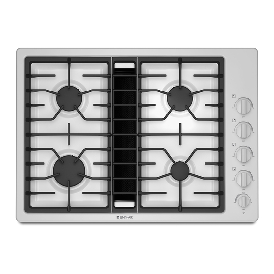 Jenn-Air JGD3536WS00 Installation Instructions And Use & Care Manual