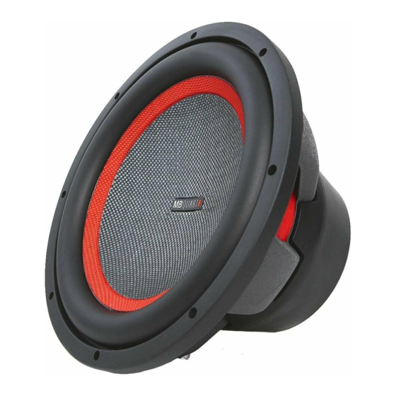 MB QUART Premium PWM304 User Manual