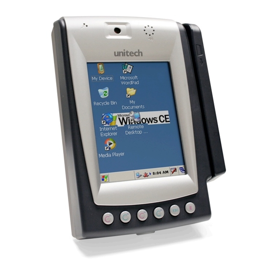 Unitech MR650 Product Reference Manual