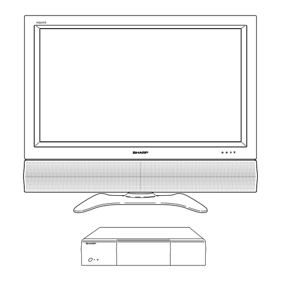 Sharp LC-30AA1M Service Manual