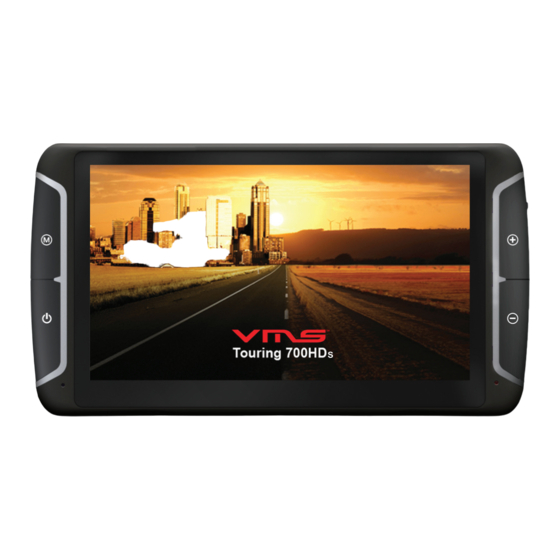 VMS Touring 700HDs Quick Start Manual