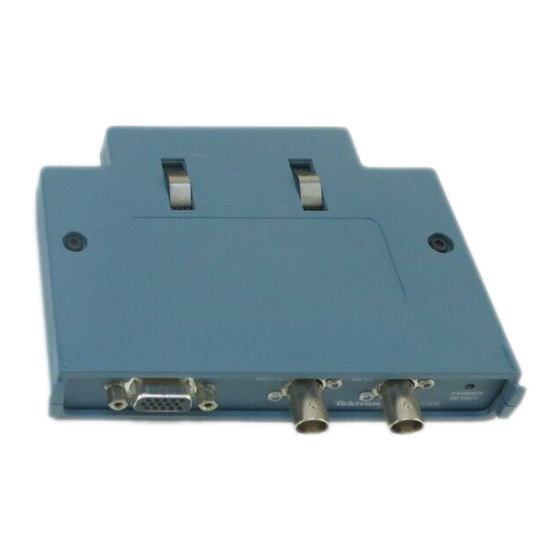 Tektronix TDS3SDI Technical Reference
