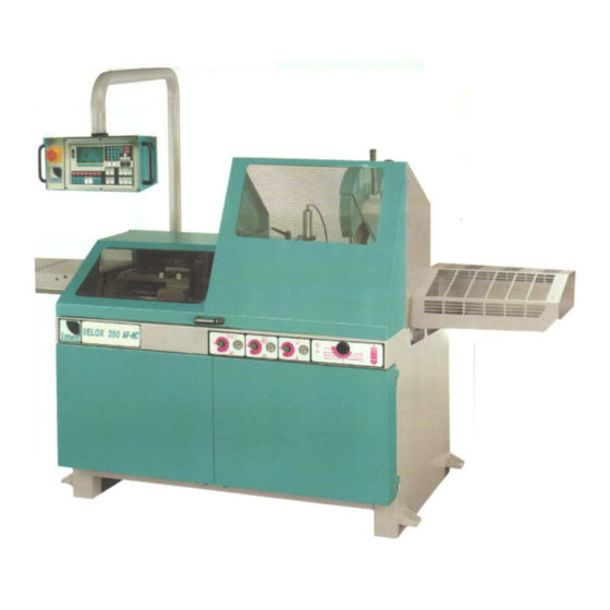 IMET Spa VELOX 350 AF-NC Manuals