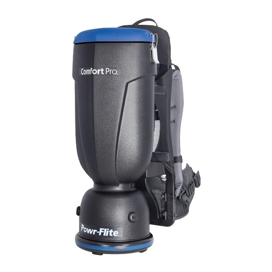 Tacony Powr-Flite Comfort Pro BP6 Series Manuals