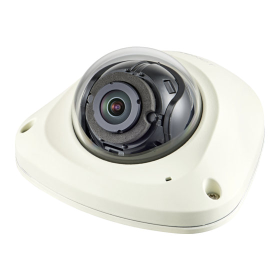 Wisenet XNV-6012 Quick Manual