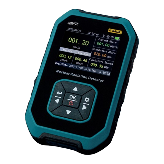 Joy-it JT-RAD01 Manual