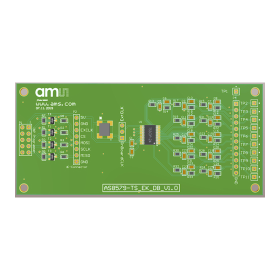 AMS AS8579-TS EK DB User Manual
