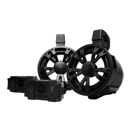 EcoxGear SOUNDEXTREME SEI-ETAMPBAT7700 20 Series Installation Manual