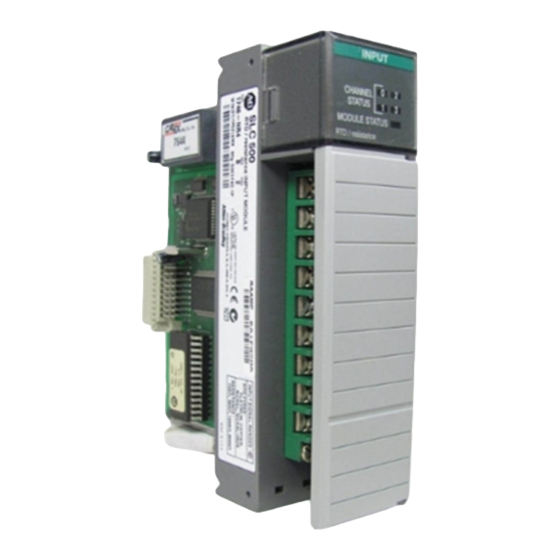 Rockwell Automation AB Quality Allen-Bradley SLC 500 User Manual