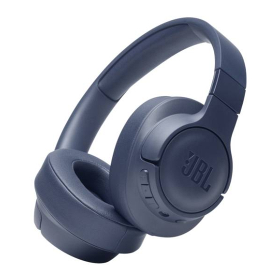 Harman JBL TUNE 710 BT Quick Start Manual