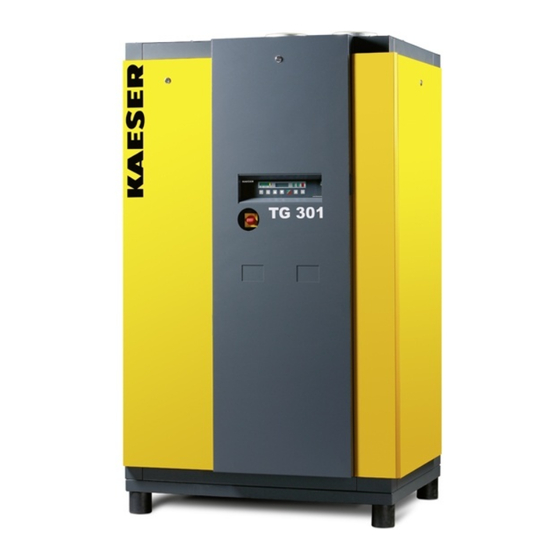 KAESER TG 301 Instruction Manual