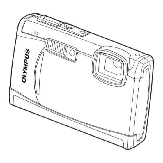 Olympus Tough 6000 - Stylus 10 MP Waterproof Digital Camera Manuel D'instructions