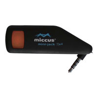 Miccus Mini-jack TX4 User Manual