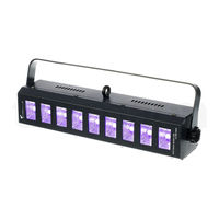 Stairville Wild Wash 9x3W LED UV BK DMX User Manual