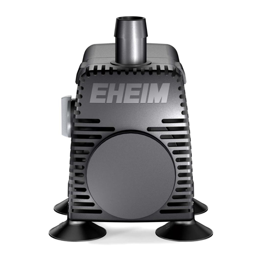 EHEIM compact plus 2000 Manual