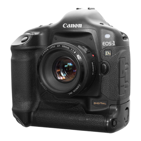 Canon EOS 1Ds Software Instructions