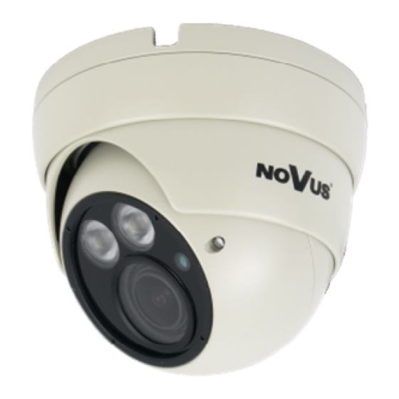 User Manuals: Novus NVAHD-1DN5102V/IR-1 AHD Camera