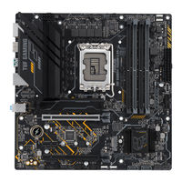 Asus TUF GAMING B660M-E D4 Manual