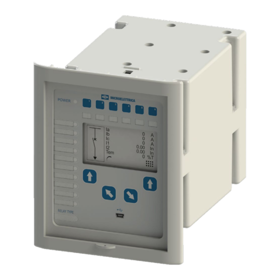 MICROELETTRICA MC2-30MW Protection Relay Manuals