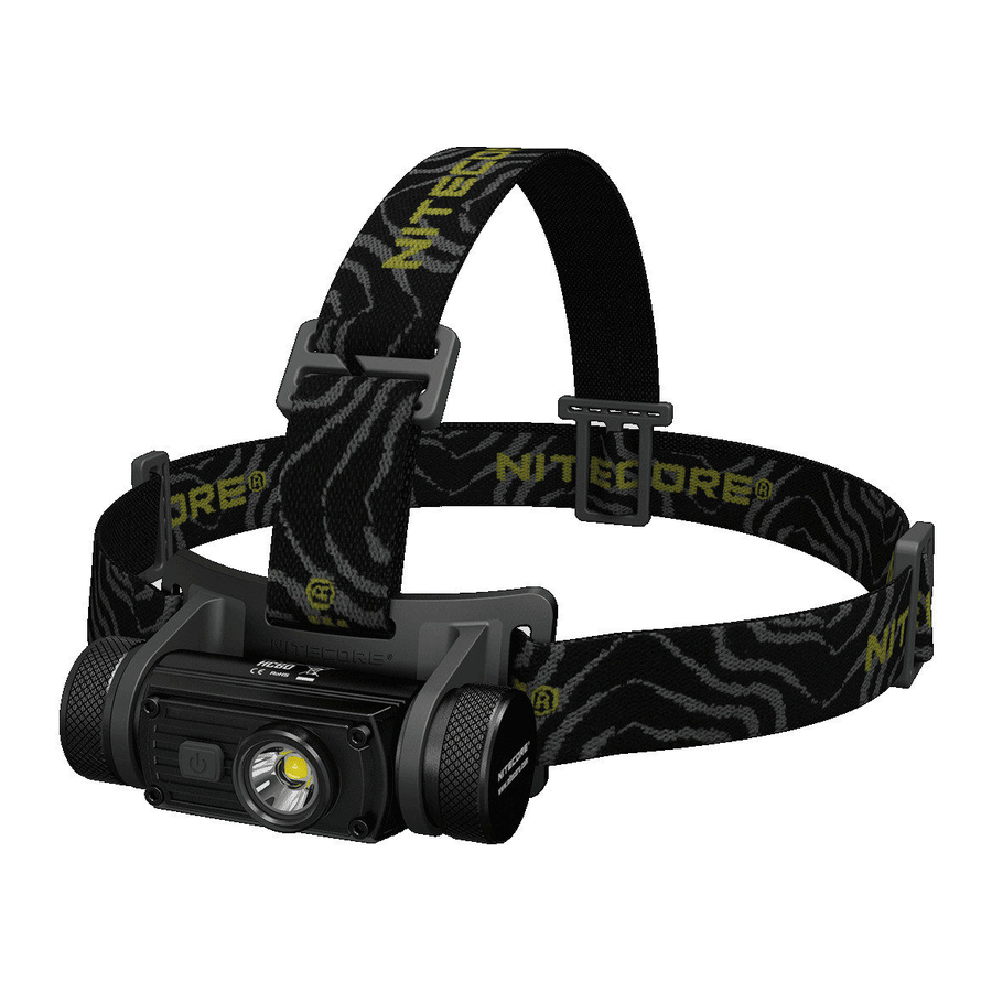 NITECORE HC60, HC60M - Headlamp Manual