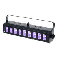 Stairville Wild Wash 9x3W LED UV BK DMX User Manual