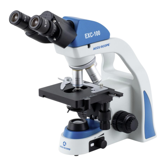 Accu-Scope EXC-100 Series Manual