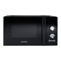 Gorenje MO20A3BH Instruction Manual