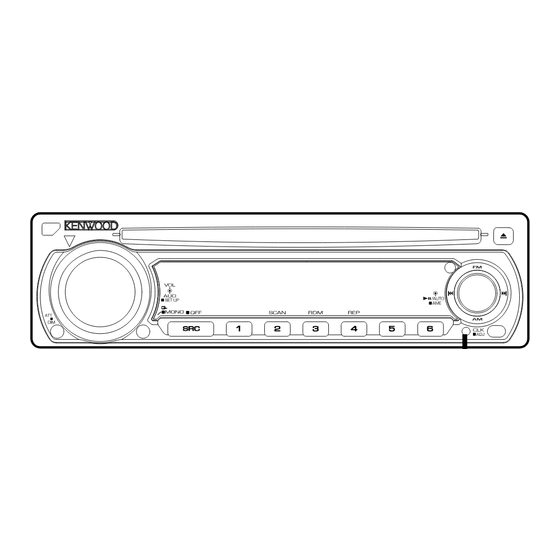 Kenwood KDC-2031SA/G Instruction Manual
