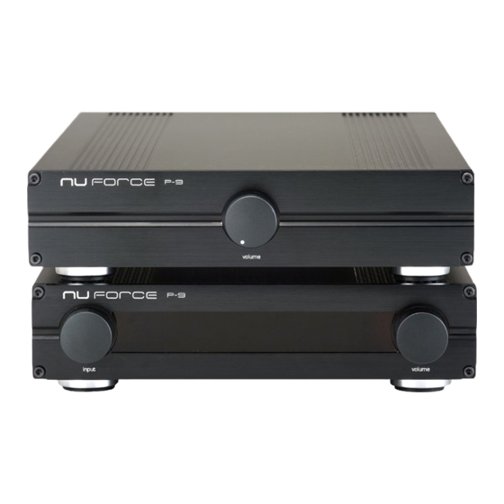NuForce P-9 Manual