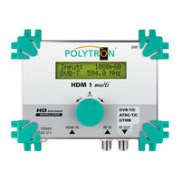 Polytron HDM 1 multi Operating Manual