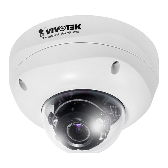 Vivotek FD8373-HV Quick Installation Manual
