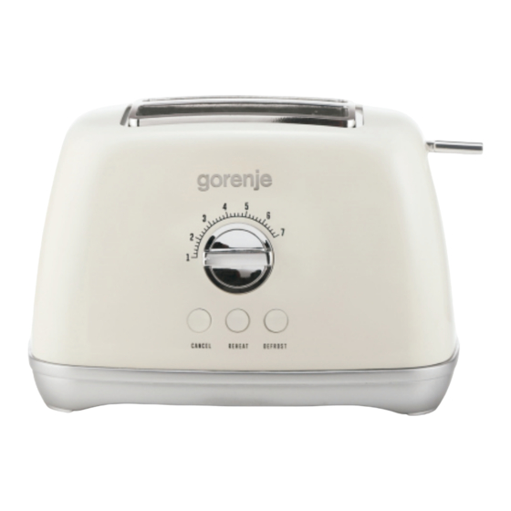 Gorenje T900RL Instruction Manual