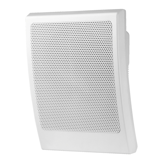 Monacor ESP-360/WS Quick Manual