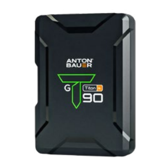 Anton/Bauer Titon SL Series User Manual