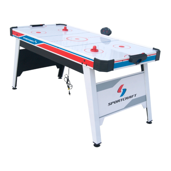 Sportcraft Slap Shot Assembly Instructions Manual