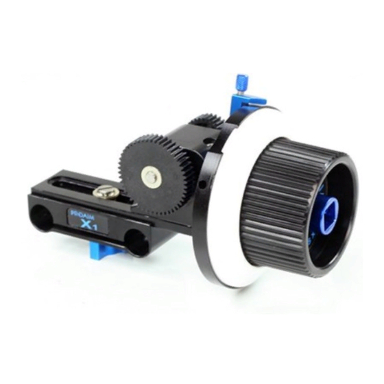 PROAIM Follow Focus X1 Instruction Manual