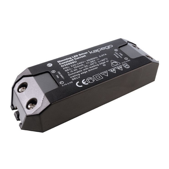 DekoLight BASIC D35009U Product Notes