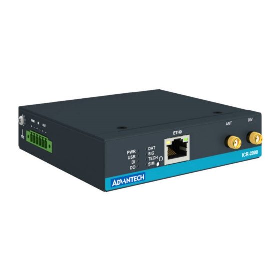 Advantech ICR-2041 User Manual