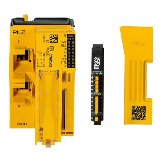 Pilz PSS u2 ES 16PT 0V Operating Manual