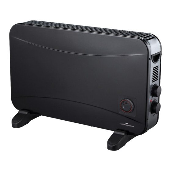 Elnur Gabarron CP-TURBO Installation Instructions And User Manual