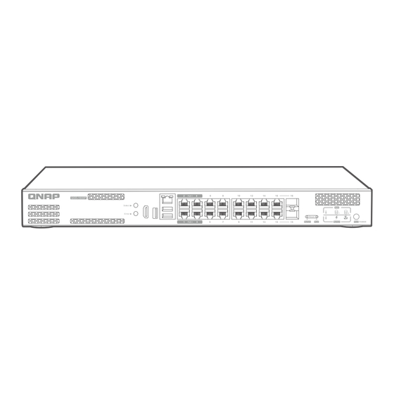 QNAP QGD-1600 Manuals