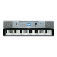 Yamaha Portable Grand YPG-525 Service Manual