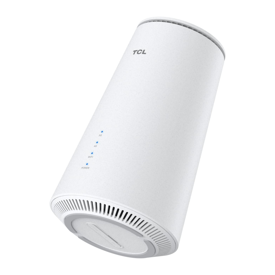 TCL LINKHUB 5G (HH512V) Manual
