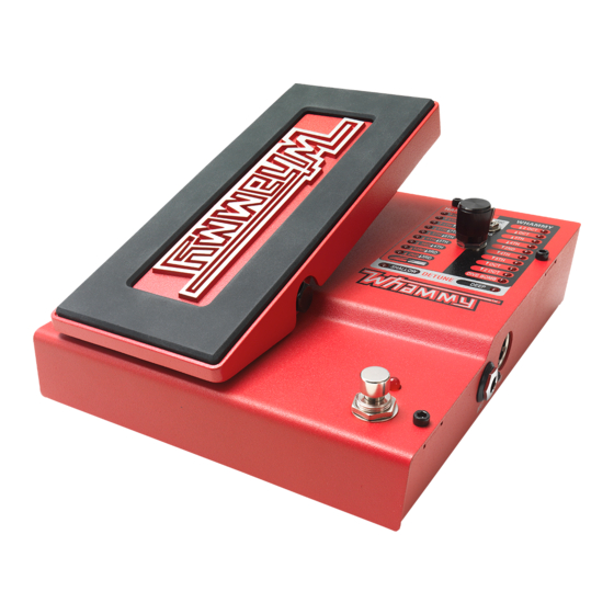 DigiTech Whammy Owner's Manual