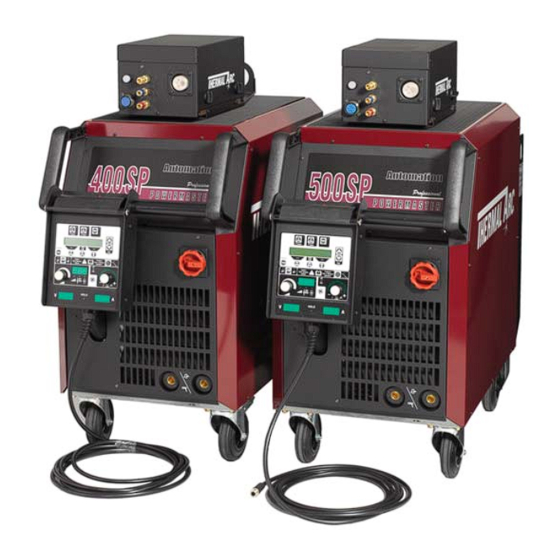 Thermal Arc PowerMaster 400SP Automation Service Manual