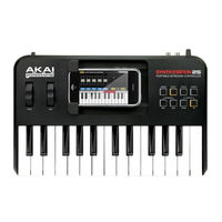 Akai SynthStation 25 Quick Manual