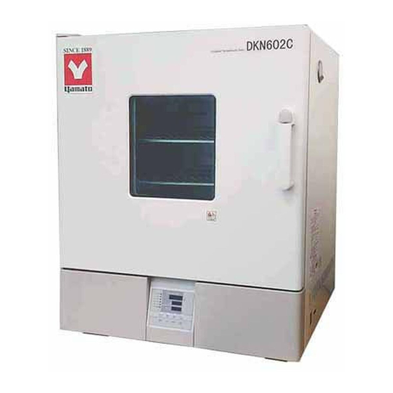 Yamato DKN302C Instruction Manual