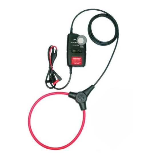 Kusam-meco CA 3000 Manual