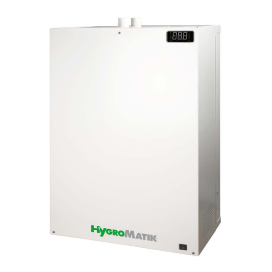 HygroMatik StandardLine SLH03 Manual